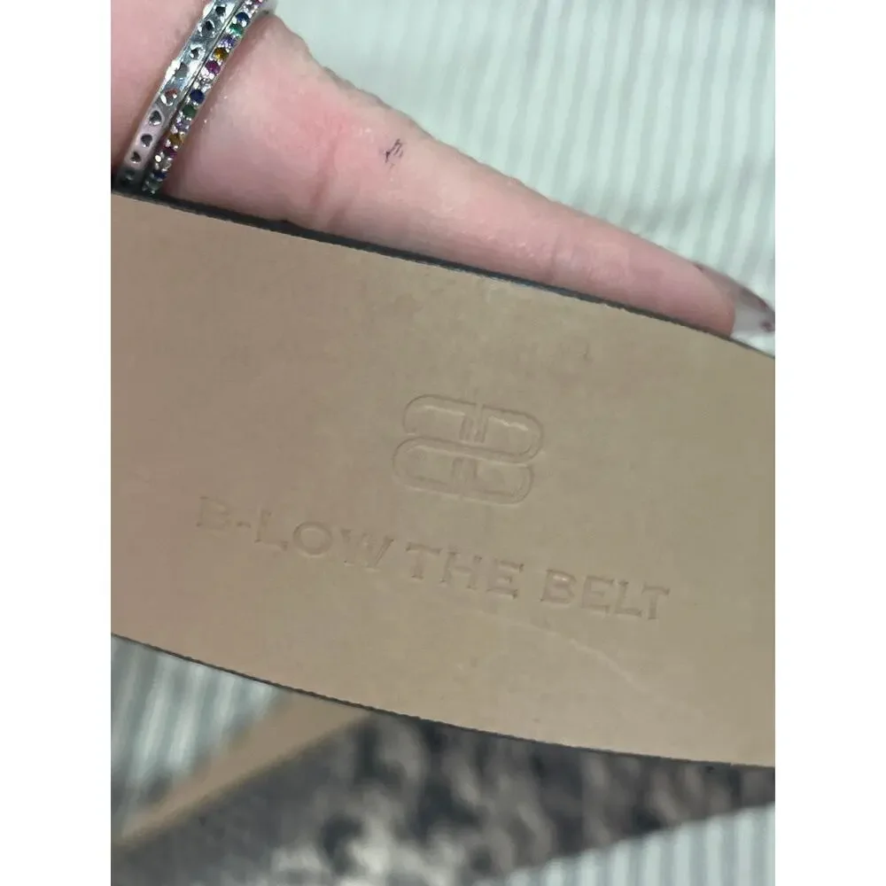 B-low the beltbelt genuine leather  Italy small python‎ women’s B-LOW THE BELT - Picture 5 of 10